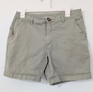 Chubbies Men's Flat Front Shorts - Light Gray